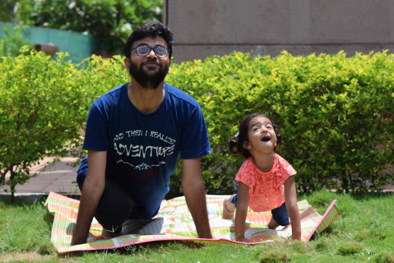 1.60 lakh people celebrated Yoga day with family in Aravalli