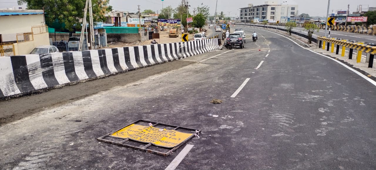 Elevated bridge પર ટ્રેલરે Laborersને અડફેટે લેતા 1નું મોત, 5 ઇજાગ્રસ્ત