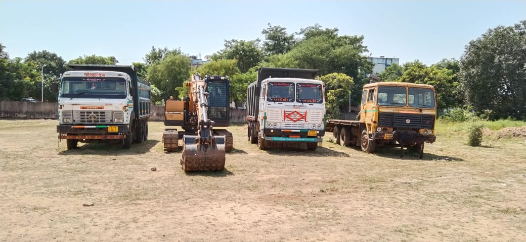 Banaskantha Illegal mining