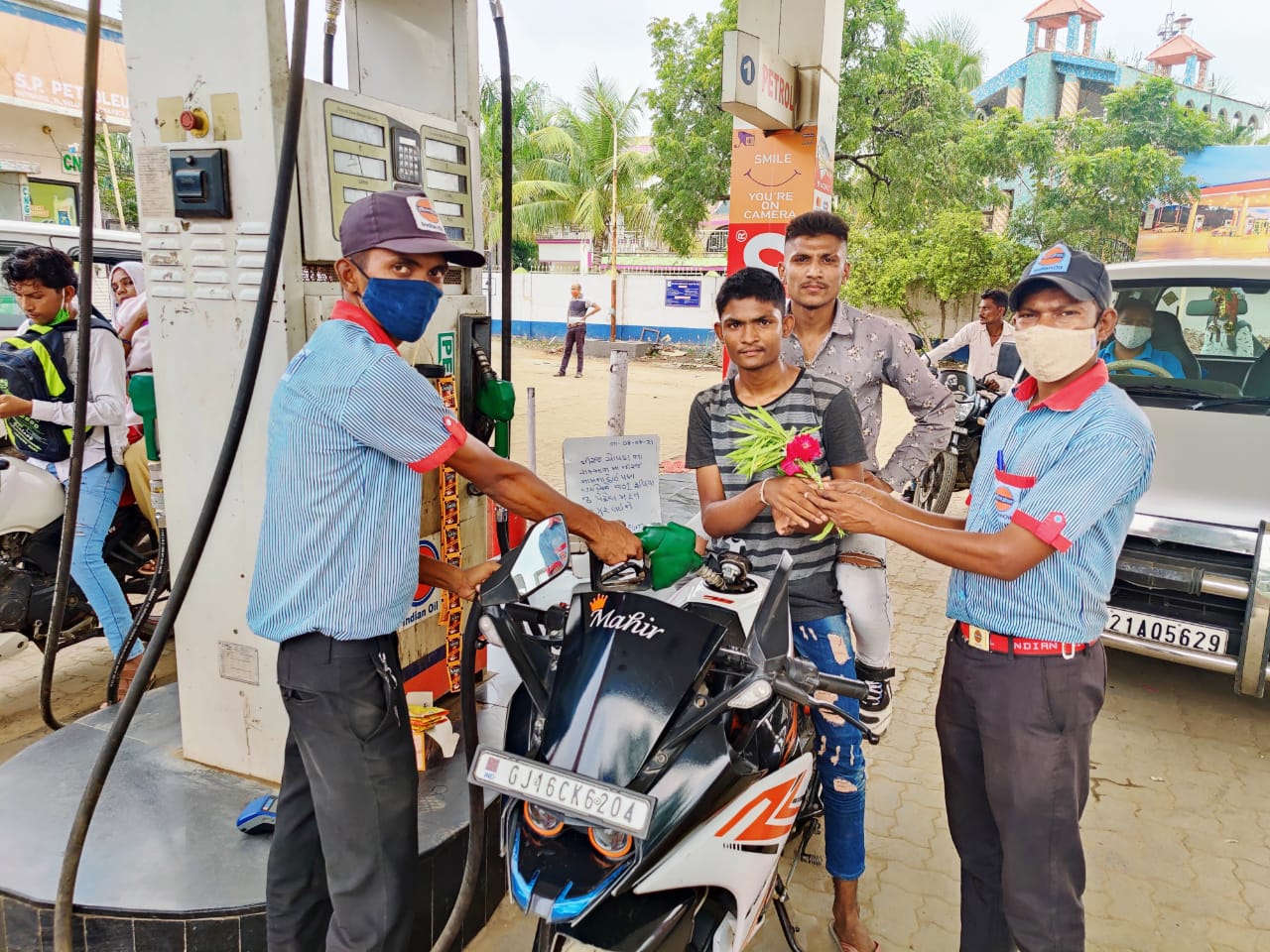 Petrol Pump Offers Free Fuel To People Named Neeraj