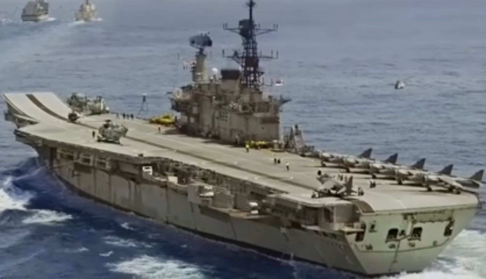 INS Viraat is all set to be scrapped at Alang Ship Breaking Yard