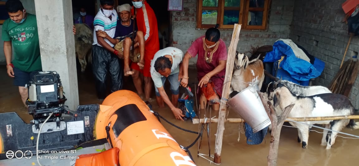 NDRF team rescues