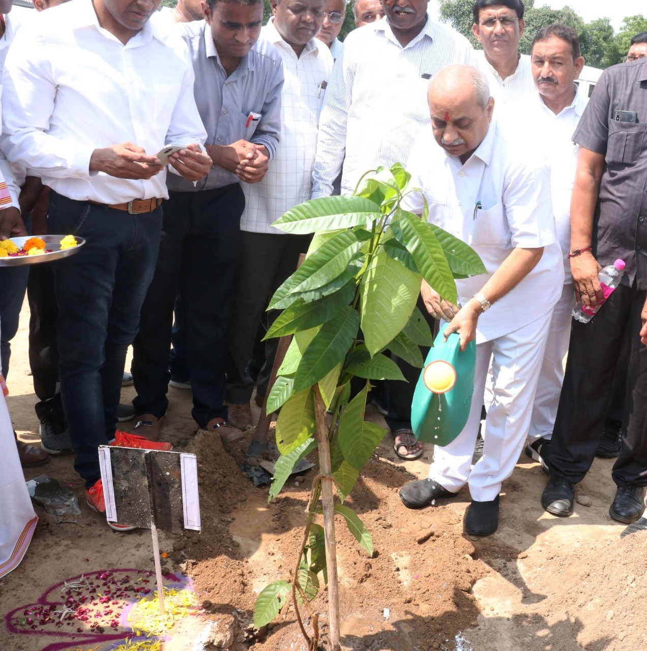 ના. મુખ્યપ્રધાને કરી વૃક્ષારોપણની શરૂઆત