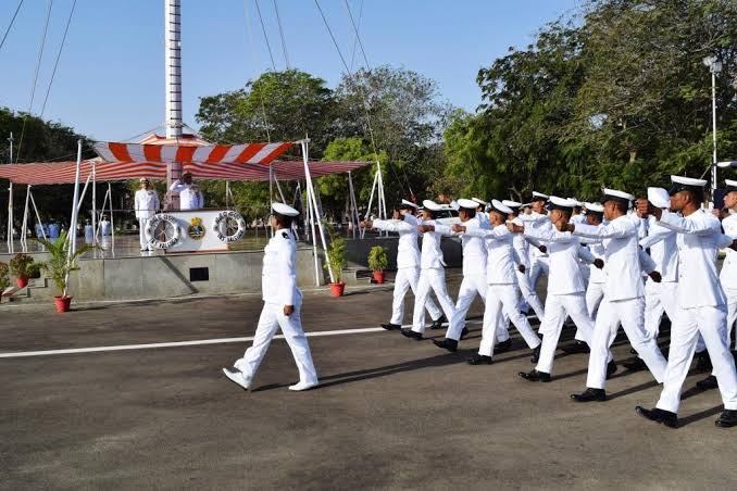 Beating Retreat ceremony was conducted at INS Valsura