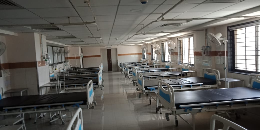 A 700-bed hospital is ready at Jamnagar to fight against Corona virus