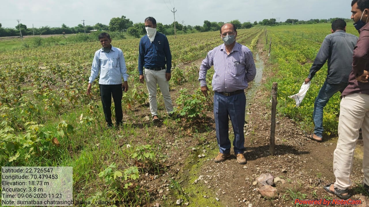 જામનગરના જોડિયા પંથકના 5 ગામમાં સર્વેની કામગીરી હાથ ધરાઇ