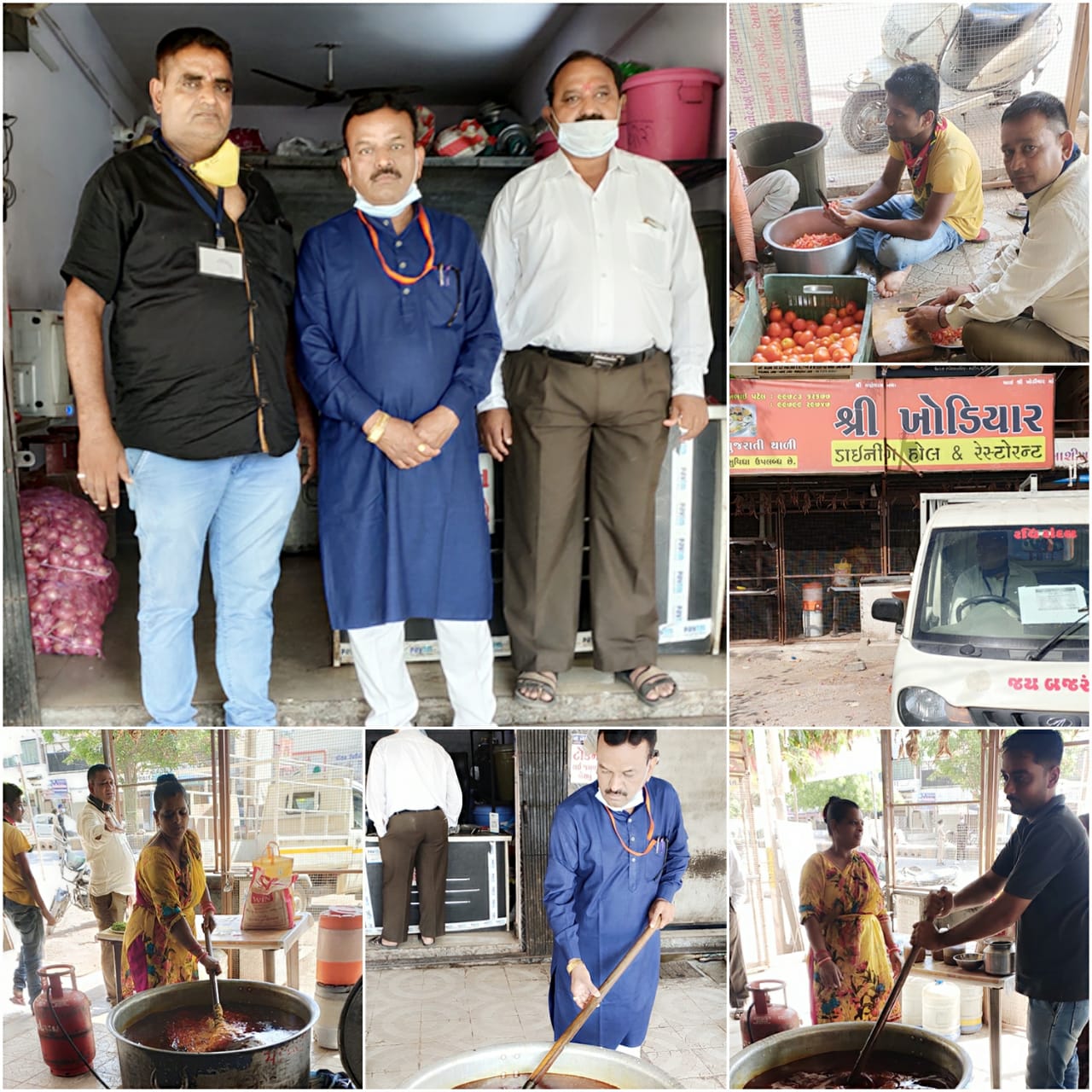 organizations started helping the poor family in Jamnagar