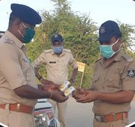 milk distribution in police officials
