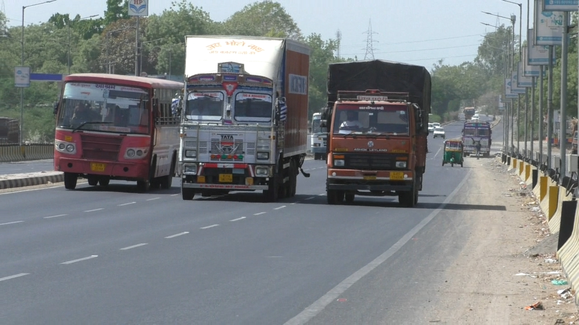 ટ્રાન્સપોર્ટ વ્યવસાય પર માઠી અસર