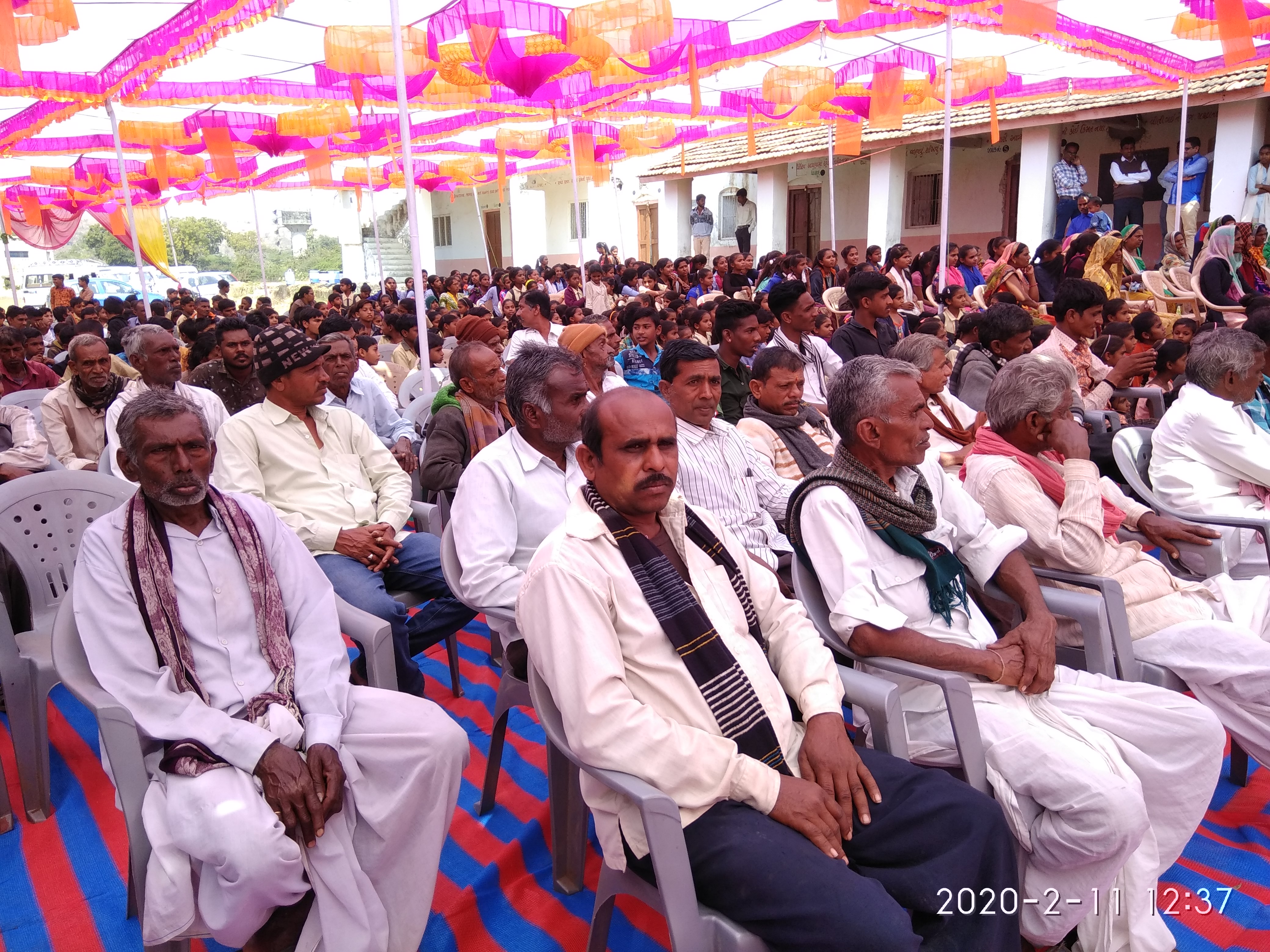 CSR Project Financing Program Held under Holistic Rural Development of HDFC Bank at Vankadi in Santrampur