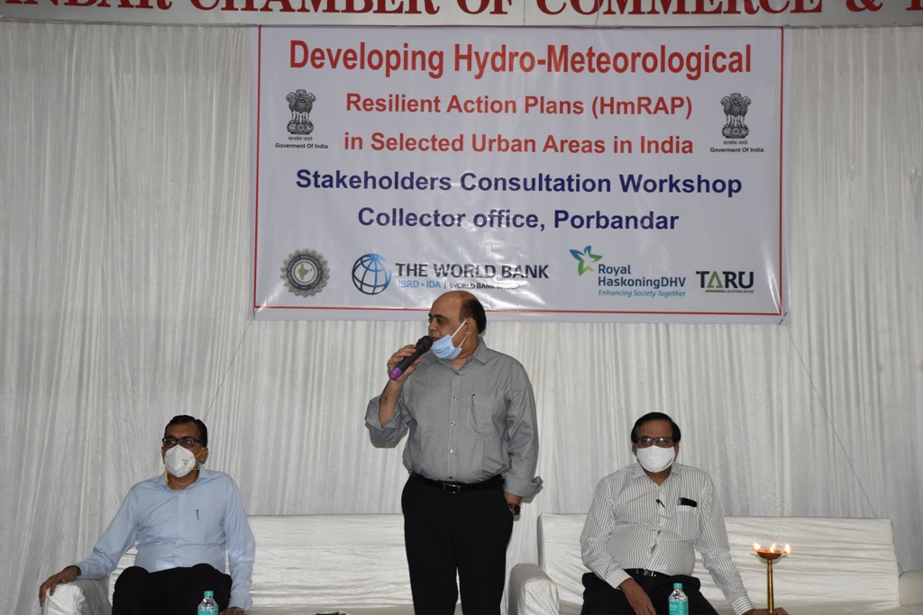 Hydro Meteorological Resilient Action Plan of Porbandar, the only city in Gujarat to be prepared