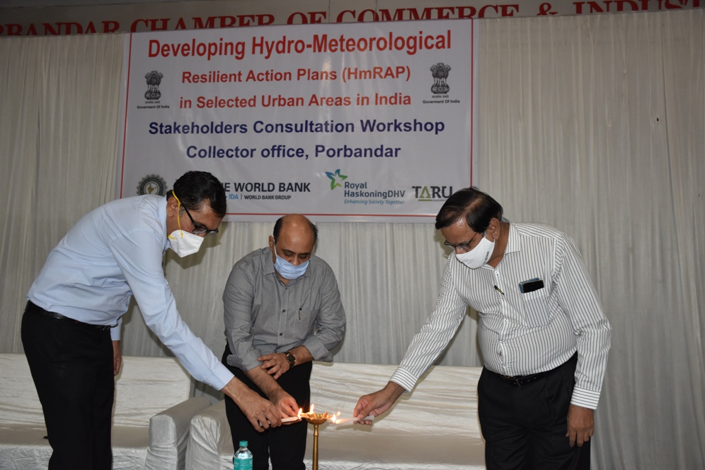 Hydro Meteorological Resilient Action Plan of Porbandar, the only city in Gujarat to be prepared