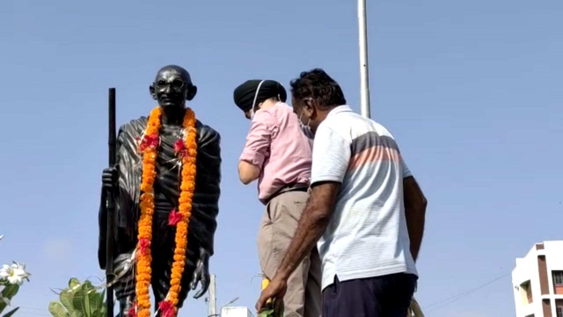 statue of Gandhiji