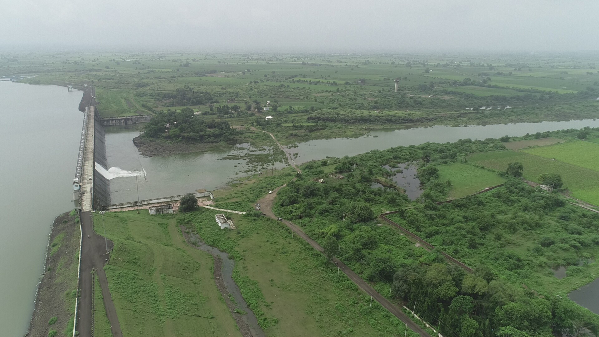 ભાદર ડેમનો એક દરવાજો ખોલાયો