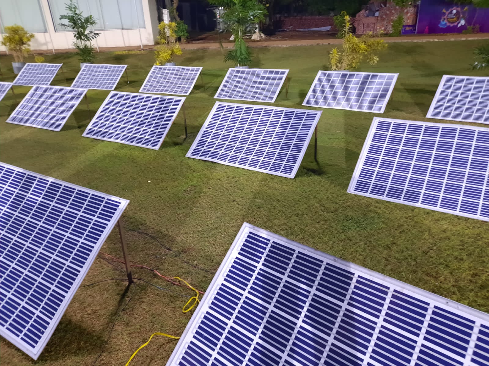 businessman gifts to solar panels