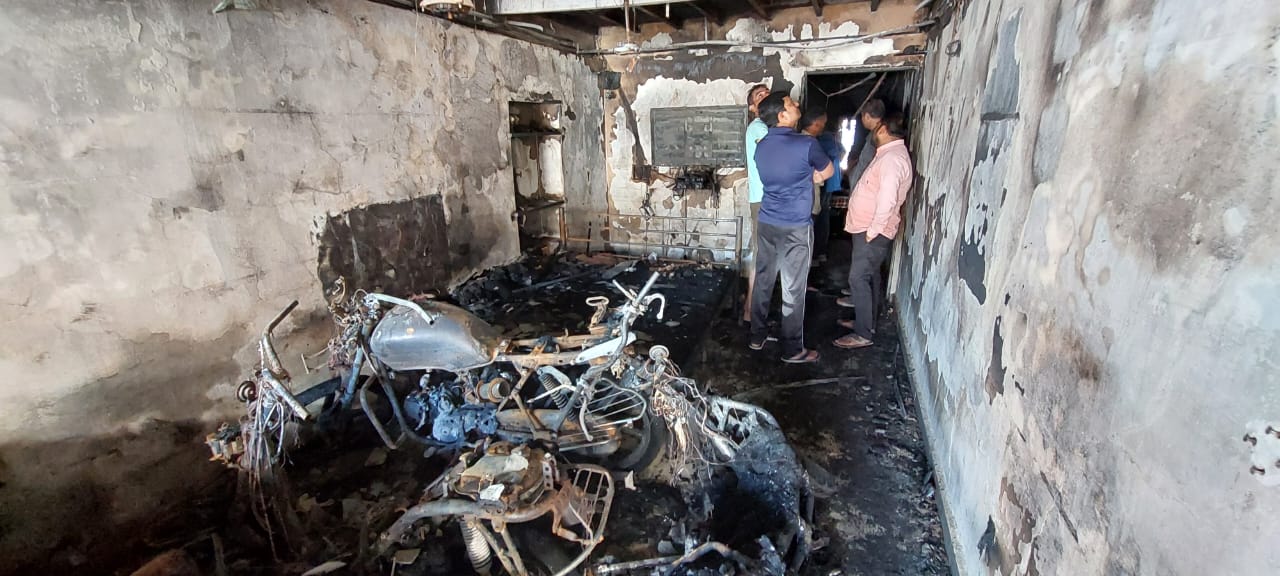 electric bike exploded in Gujarat