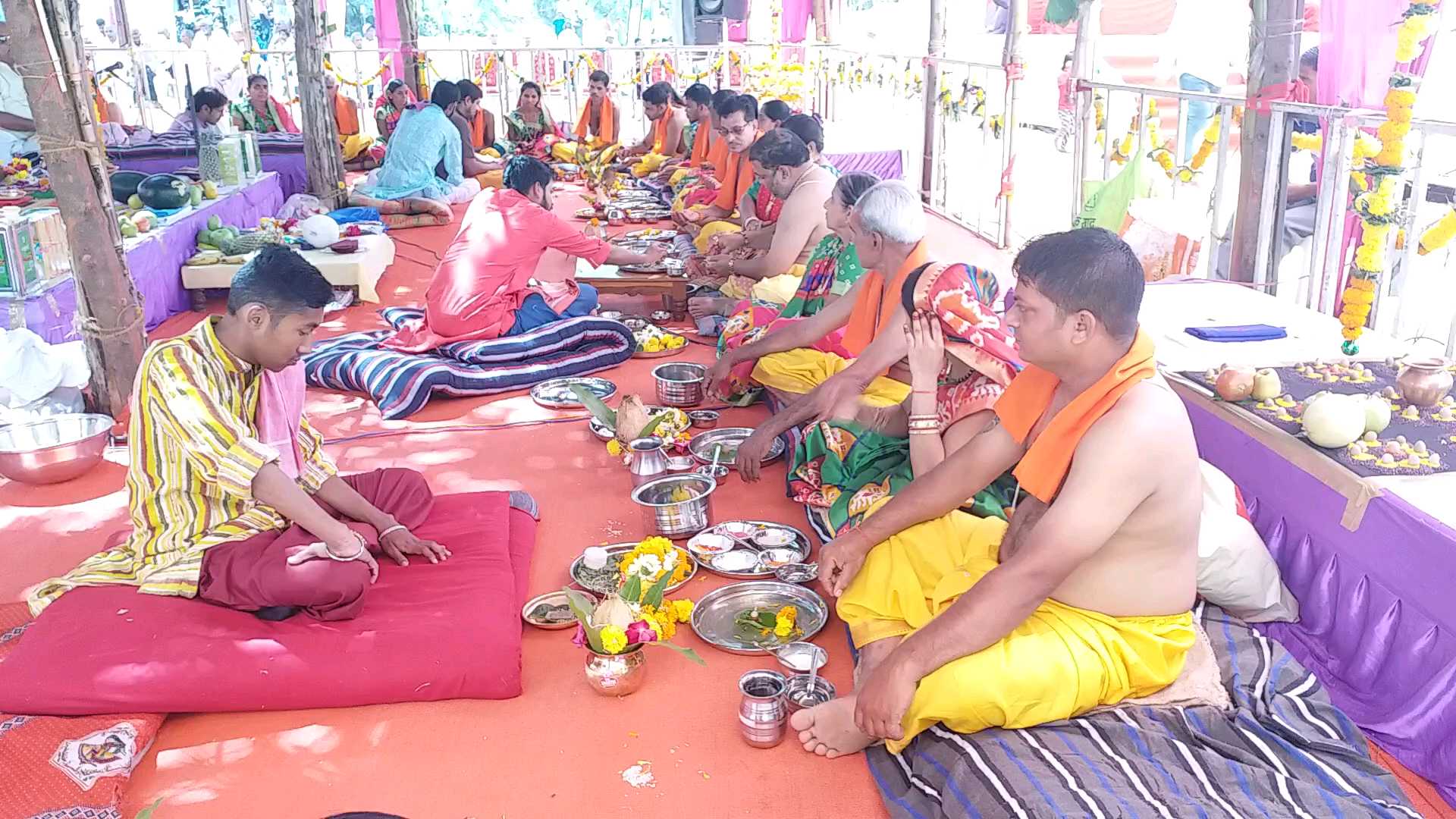 A three-day Prana Pratishtha mahotshav was organized at Sai Mandir