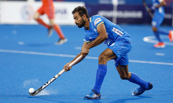 Indian forward Gurjant Singh.