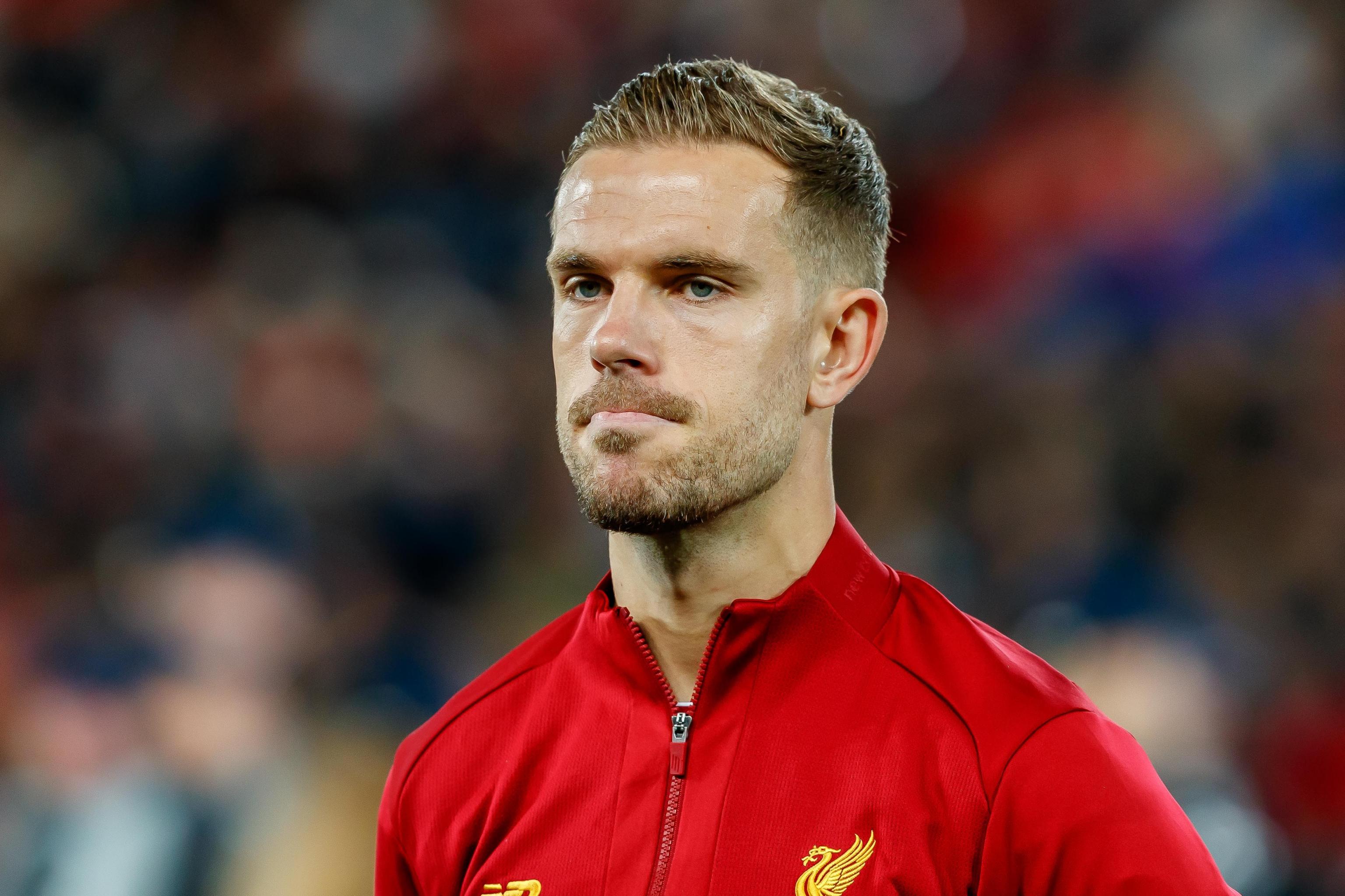 Liverpool captain Jordan Henderson