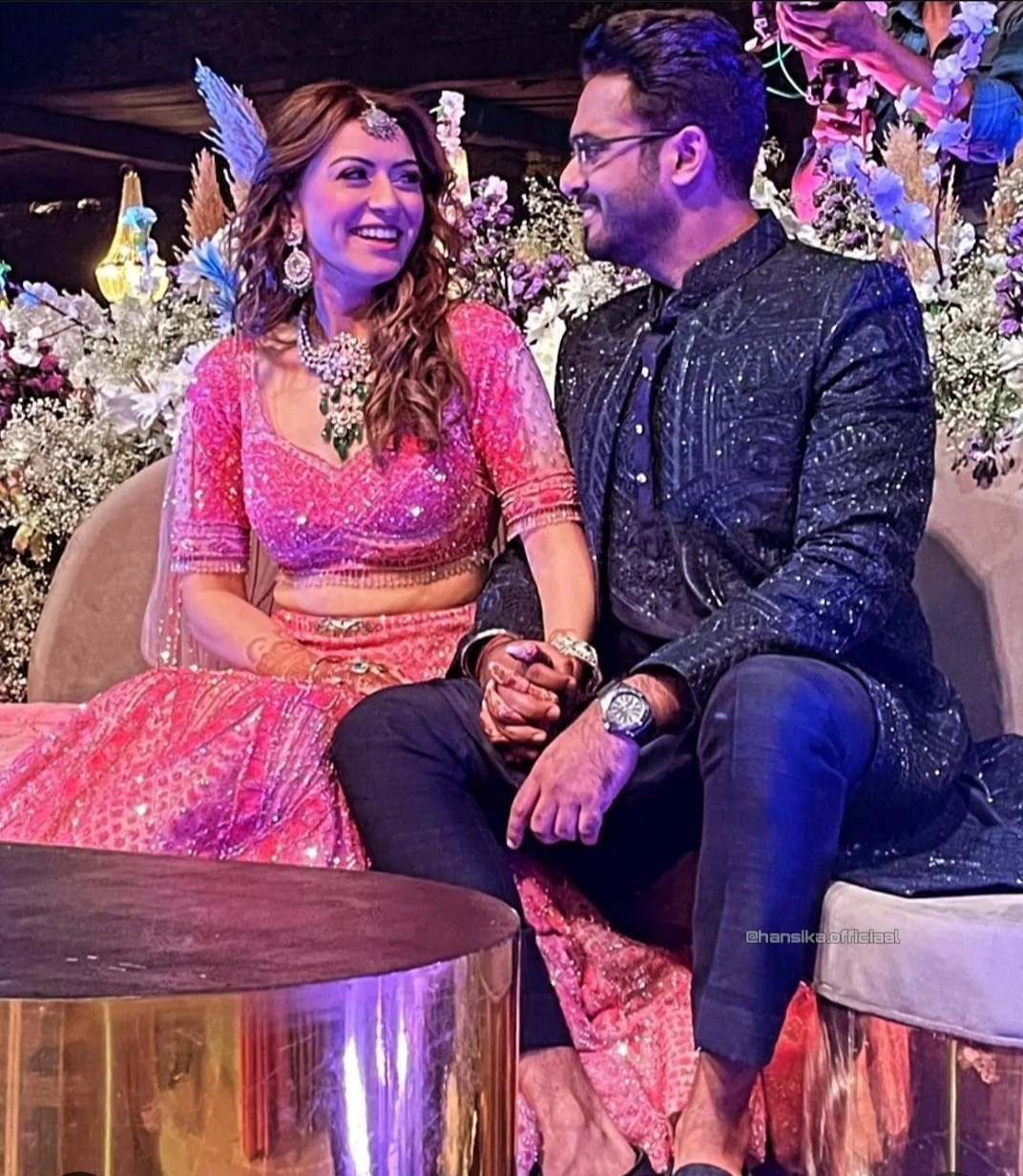 hansika motwani wedding celebrations