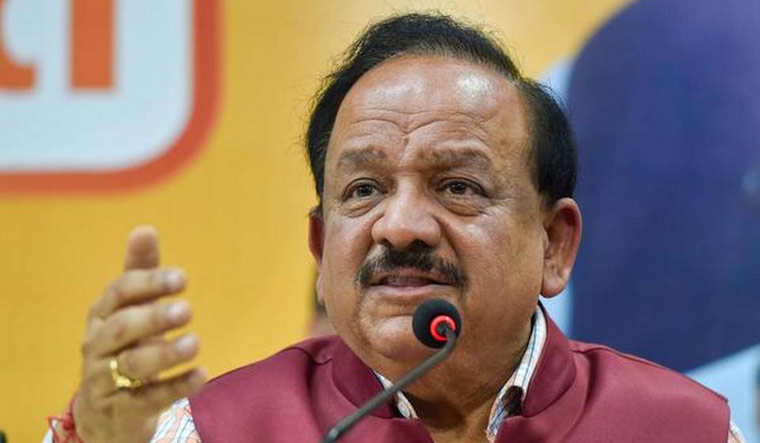 Doubling rate of COVID-19 cases now 12.2 days:  Dr Harsh Vardhan