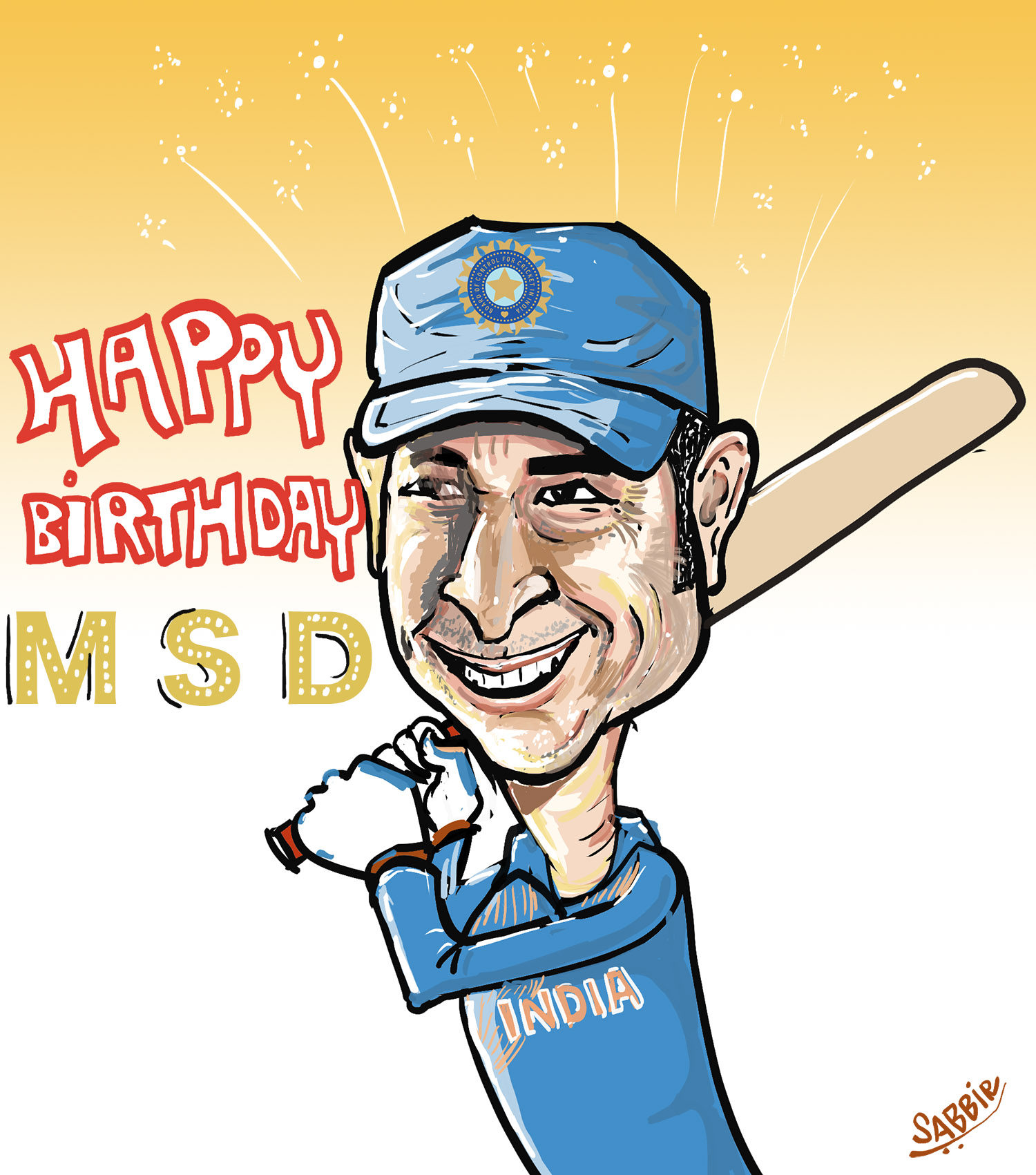 Happy Birthday MSD