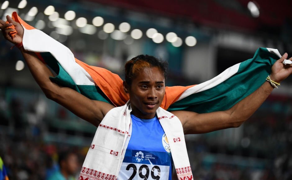 The Assam girl won  gold in the Poznan Athletics Grand Prix.