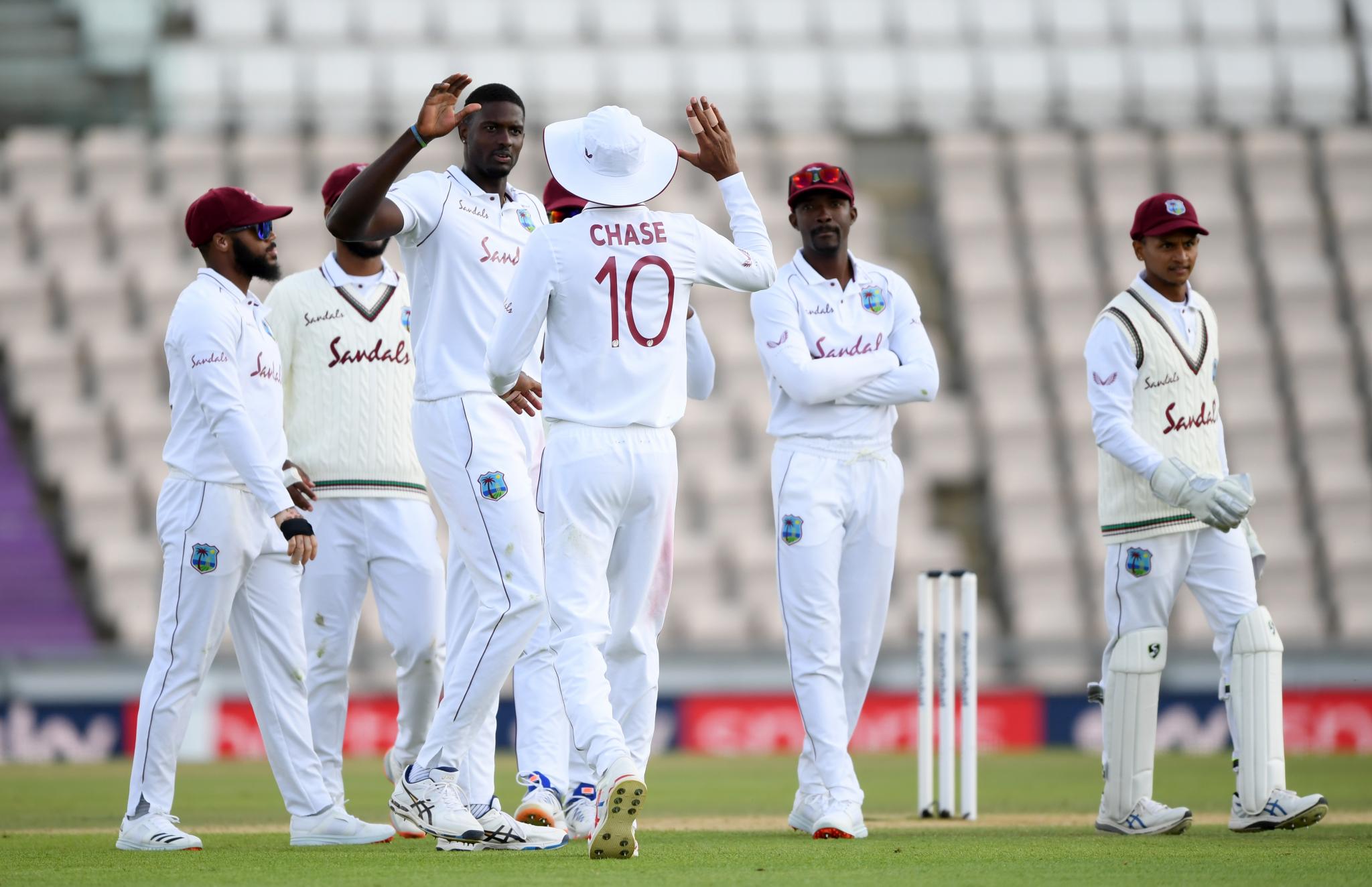 West Indies toured England in July 2020 for a three-match Test series.