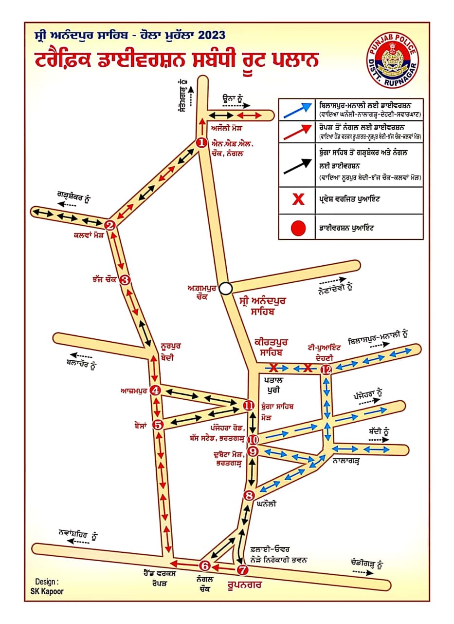 Hola Mohalla 2023, Hola Mohalla, Sri Anandpur Sahib