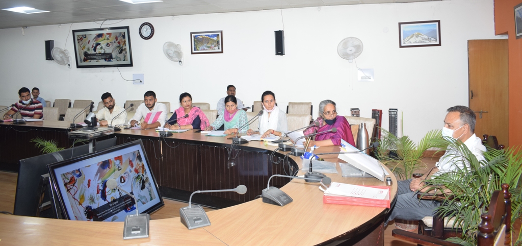 meeting of District Level Child Protection Committee