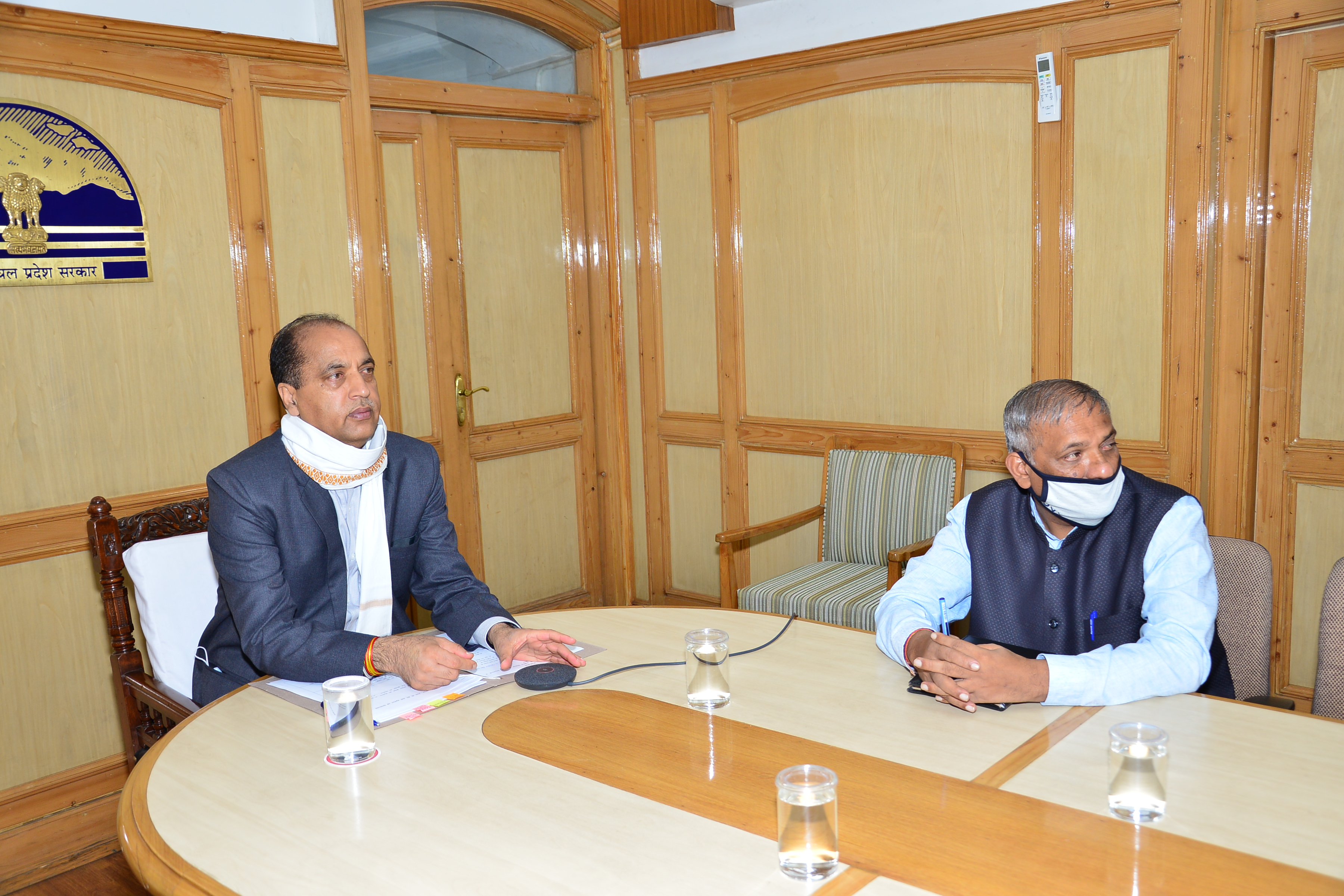 CM Jairam Thakur on jhanduta