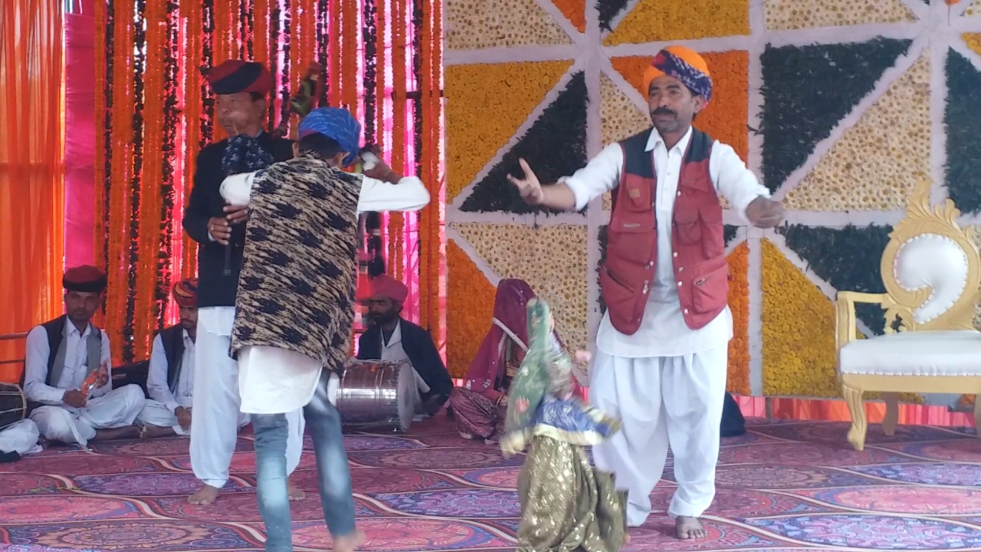 Rajasthani folk music main attraction of JP nadda son wedding