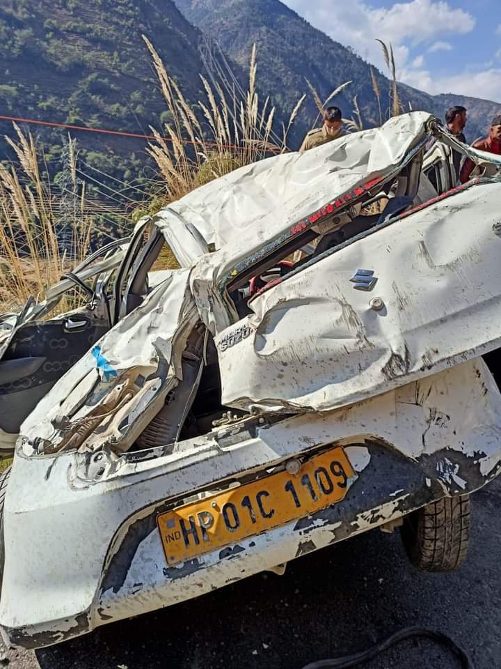 car accident in chamba
