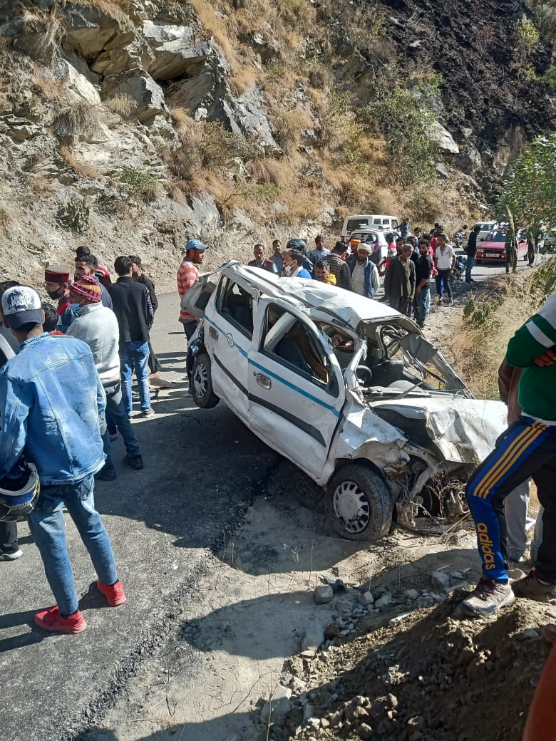 car accident in chamba