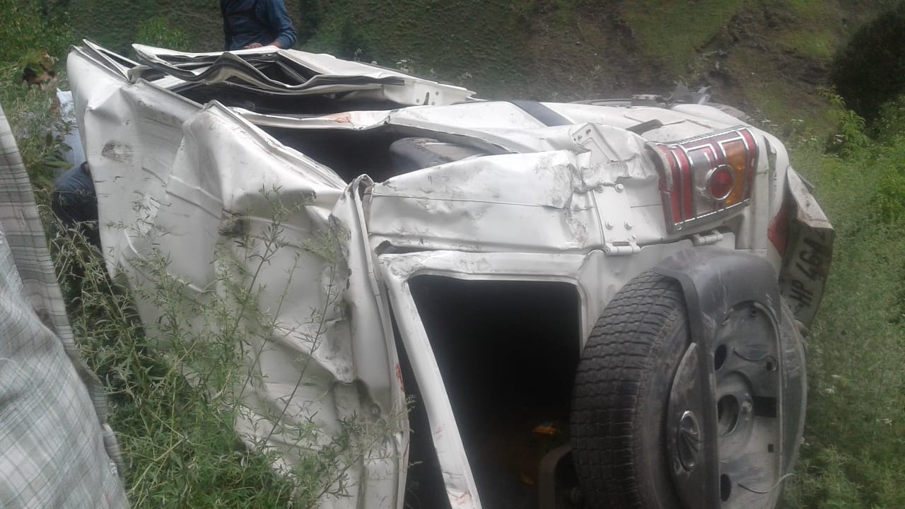 road accident in bharmour of chamba