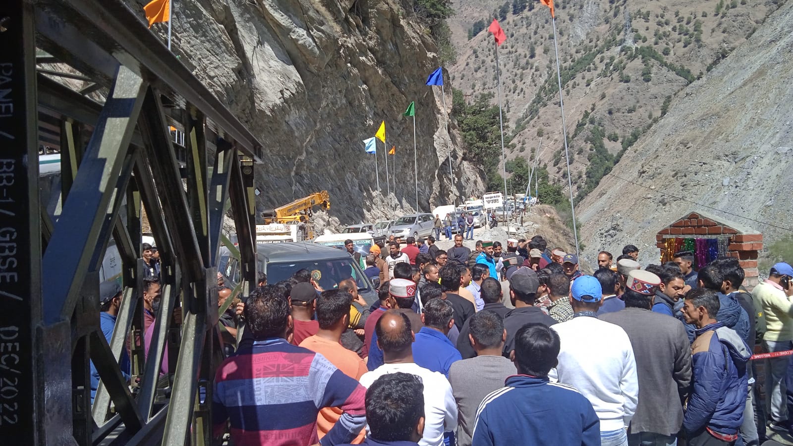 Valley Bridge on Holi Marg of Bharmour