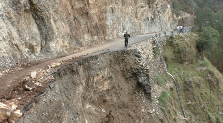 Landslide in Chamba