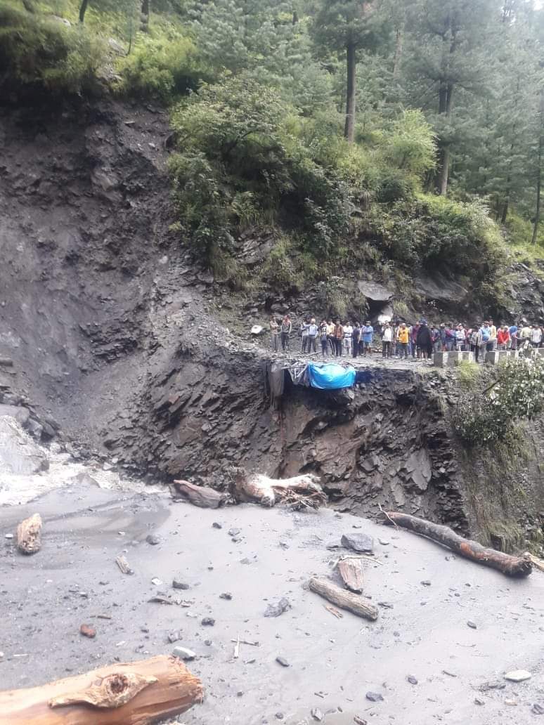 culvert washed away