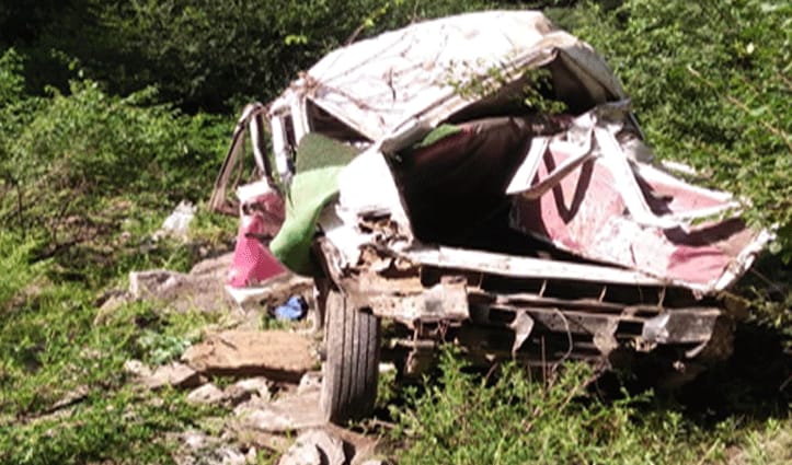 Chamba road accident in chamba