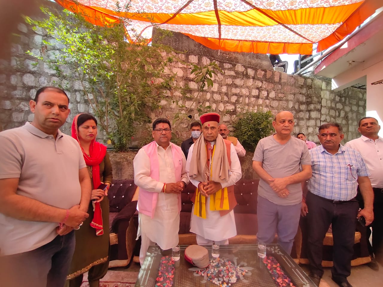 BJP District Office building in Hamirpur