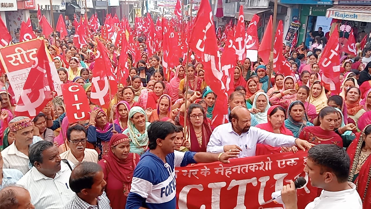 MGNREGA workers Protest against Jairam Government