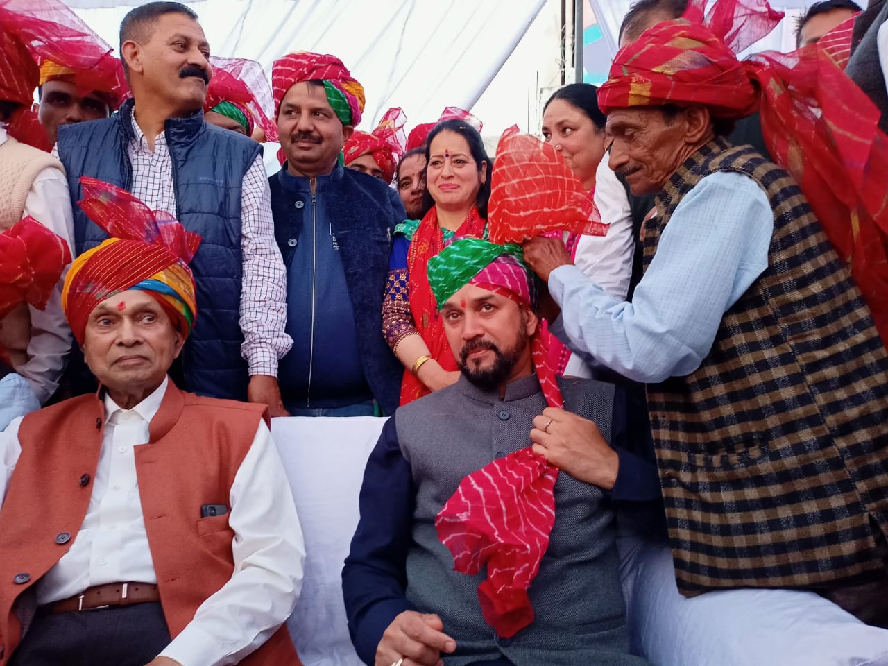 Holi festival in Sujanpur