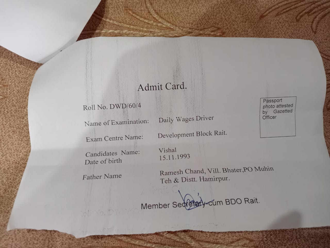 Negligence of Hamirpur Postal Department