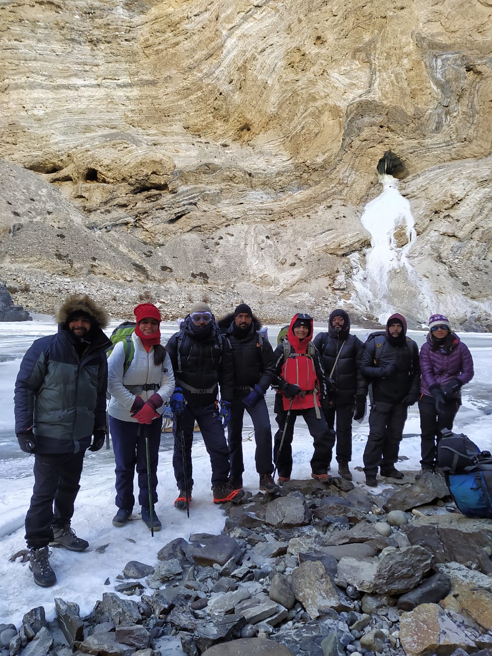 tracking on chadar trek