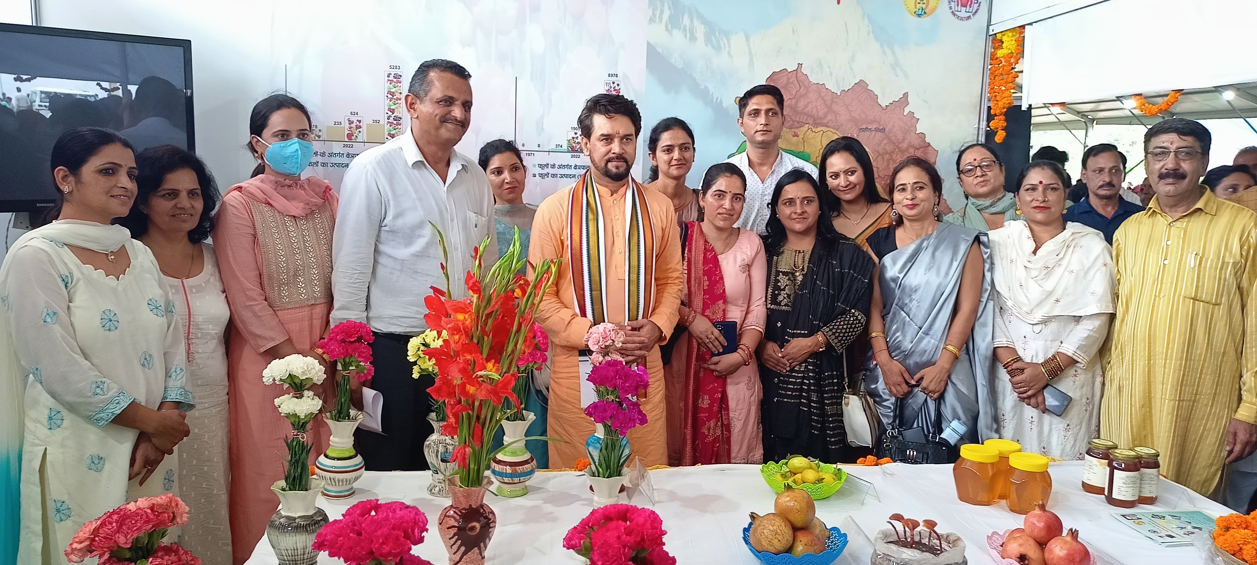 Anurag Thakur in badsar