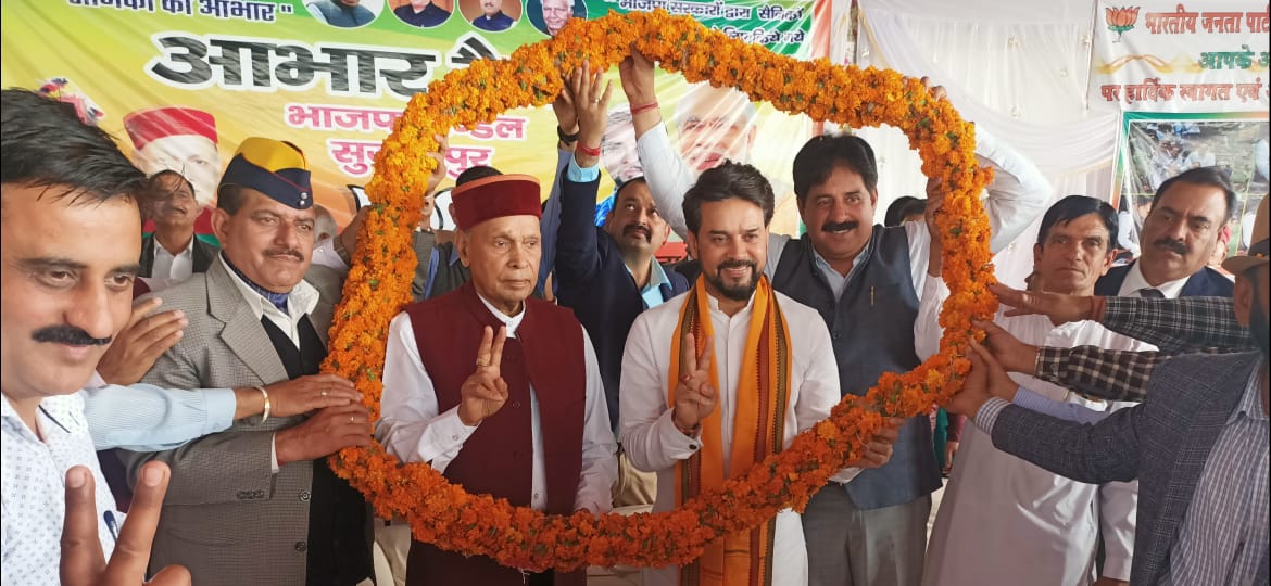 anurag thakur visit hamirpur