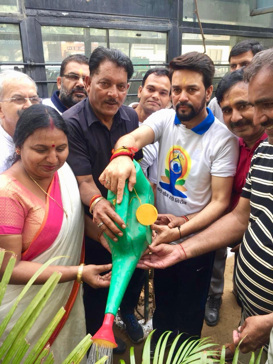 Fifth International Yoga Day celebrated in hamirpur