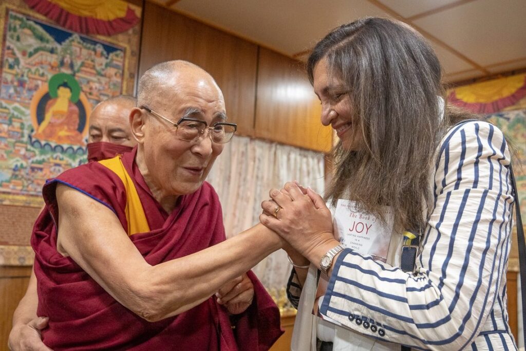 Uzra Zeya meets Tibetan spiritual leader Dalai Lama