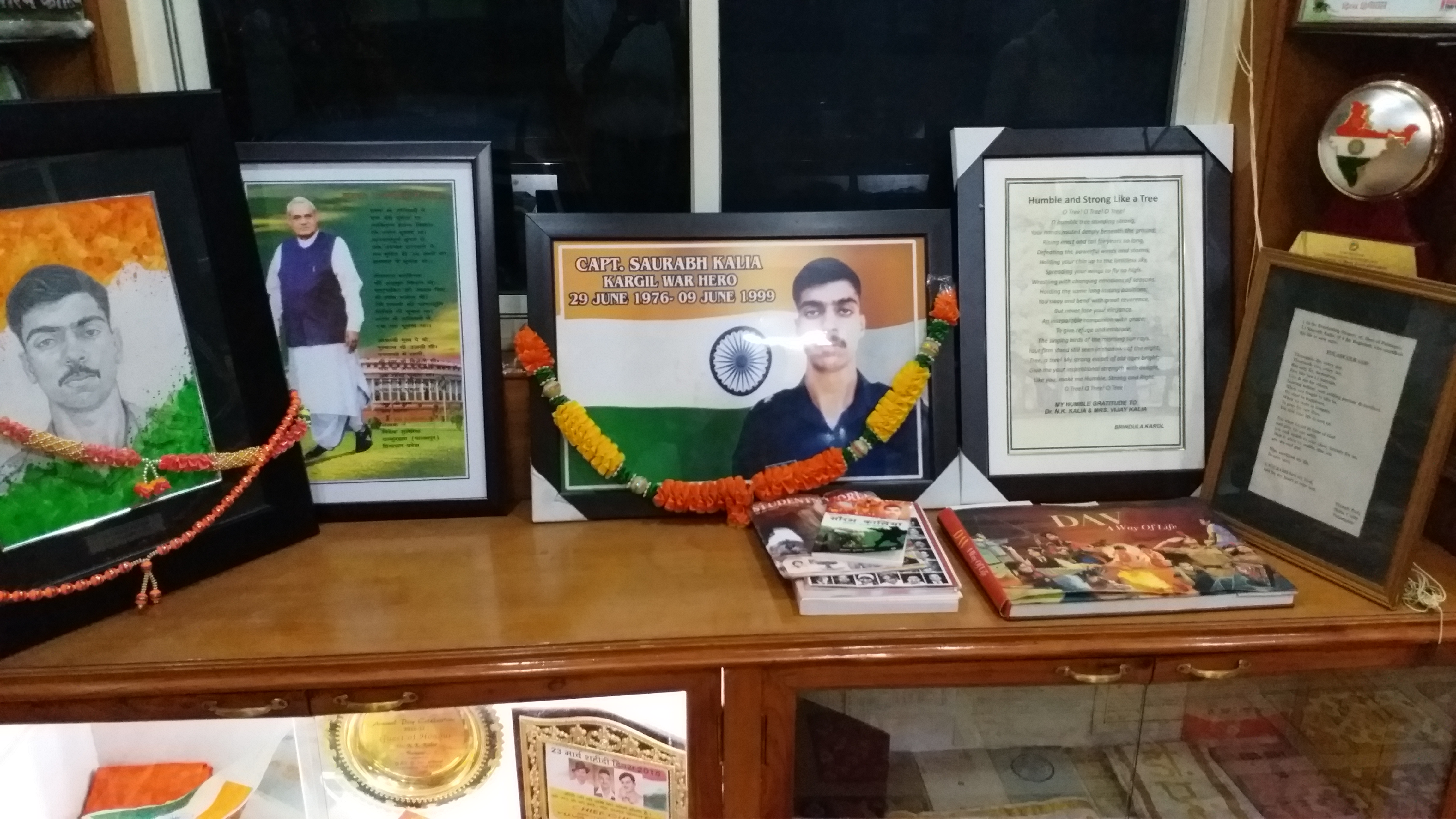 special story on  martyr Captain Saurabh Kalia