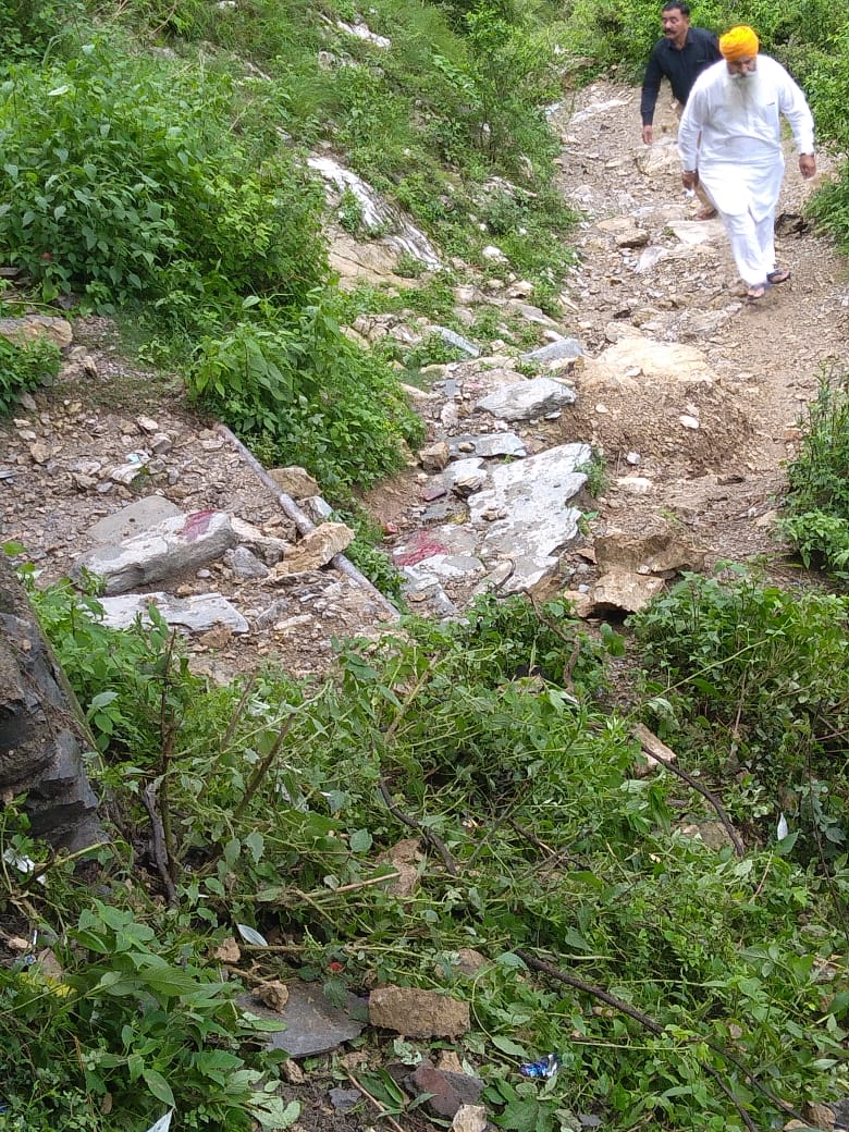 landslide in dharamsala